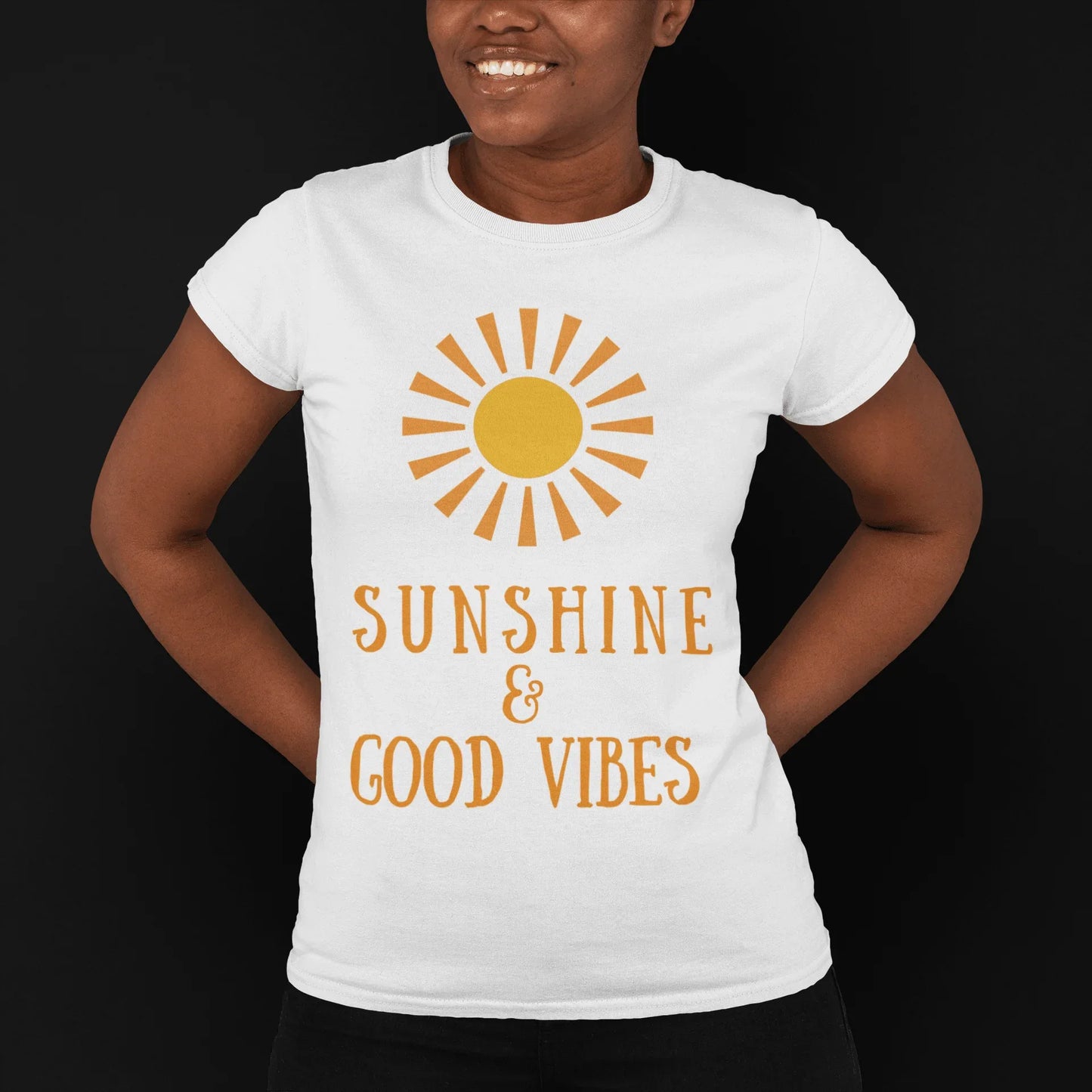 Sunshine & Good Vibes Unisex Tee - See Love Creations