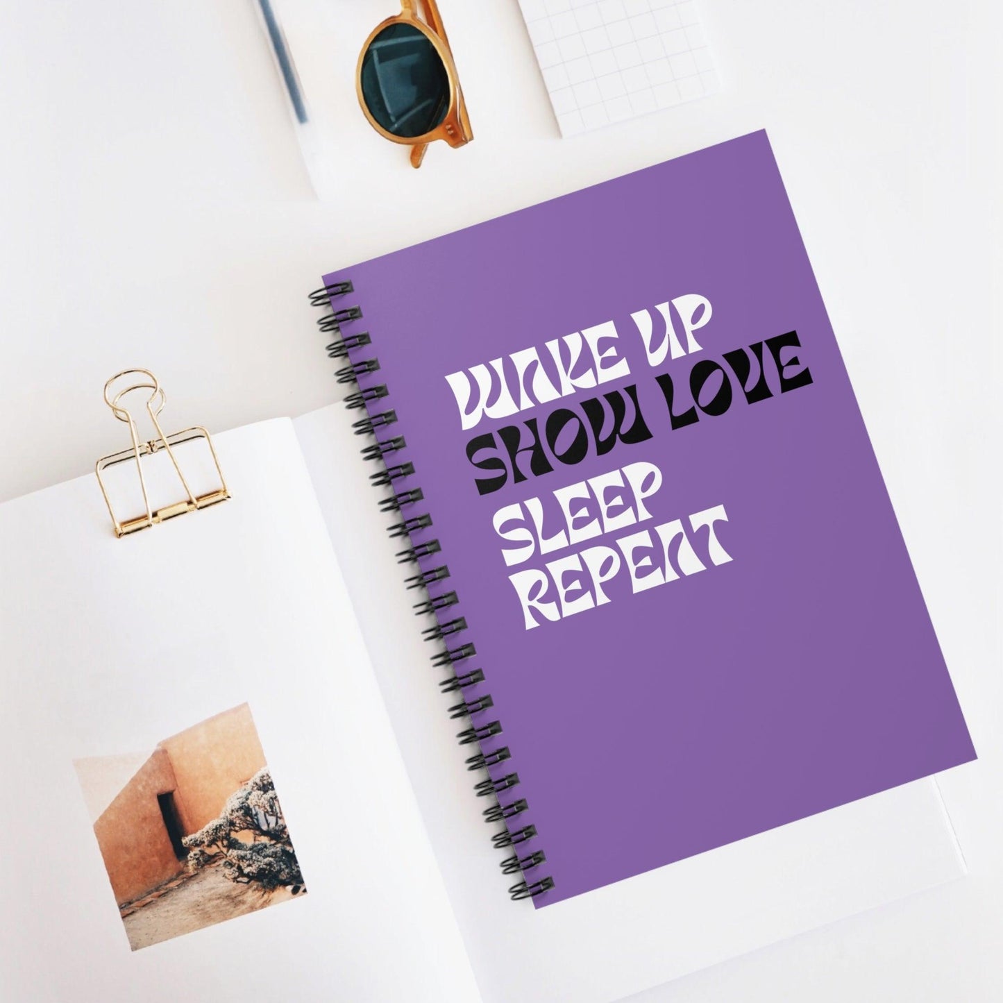 Positive Cadence Notebook - Purple Cover