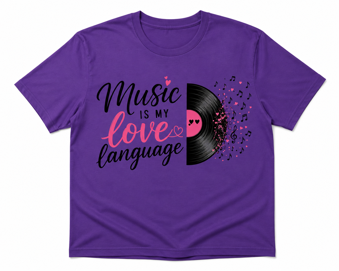 Music is My Love Language Tee