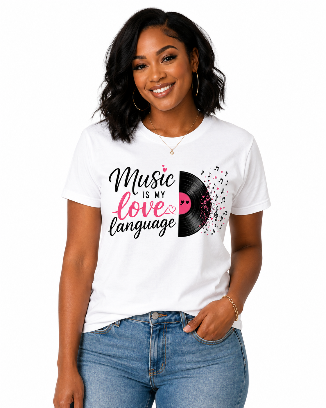 Music is My Love Language Tee