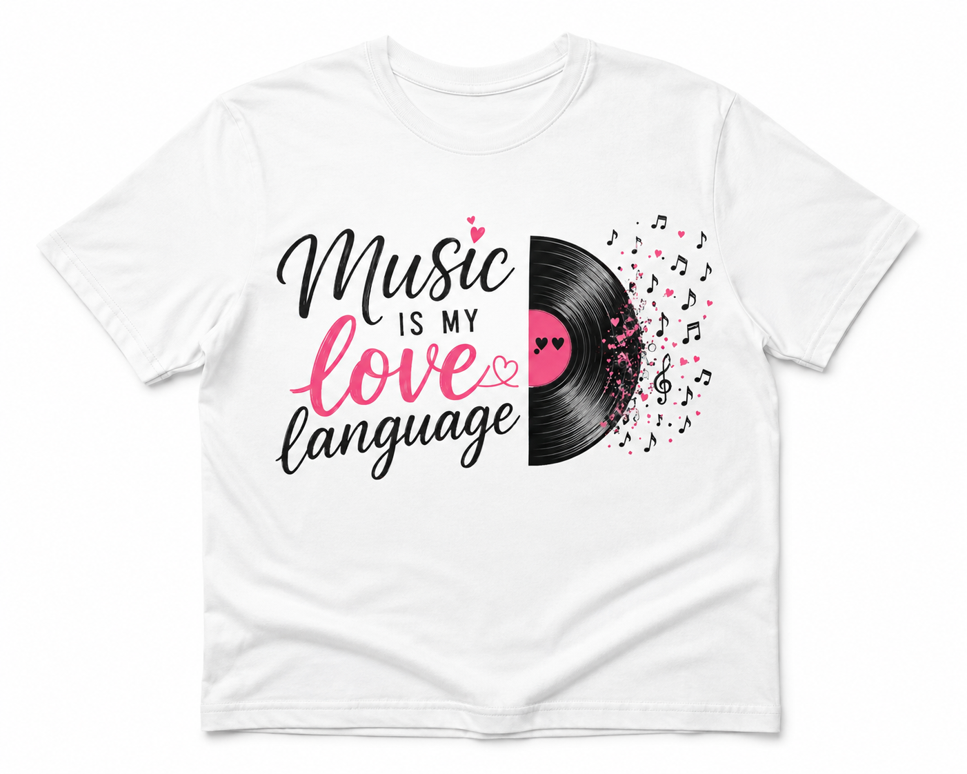 Music is My Love Language Tee