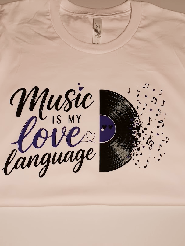 Music is My Love Language Tee