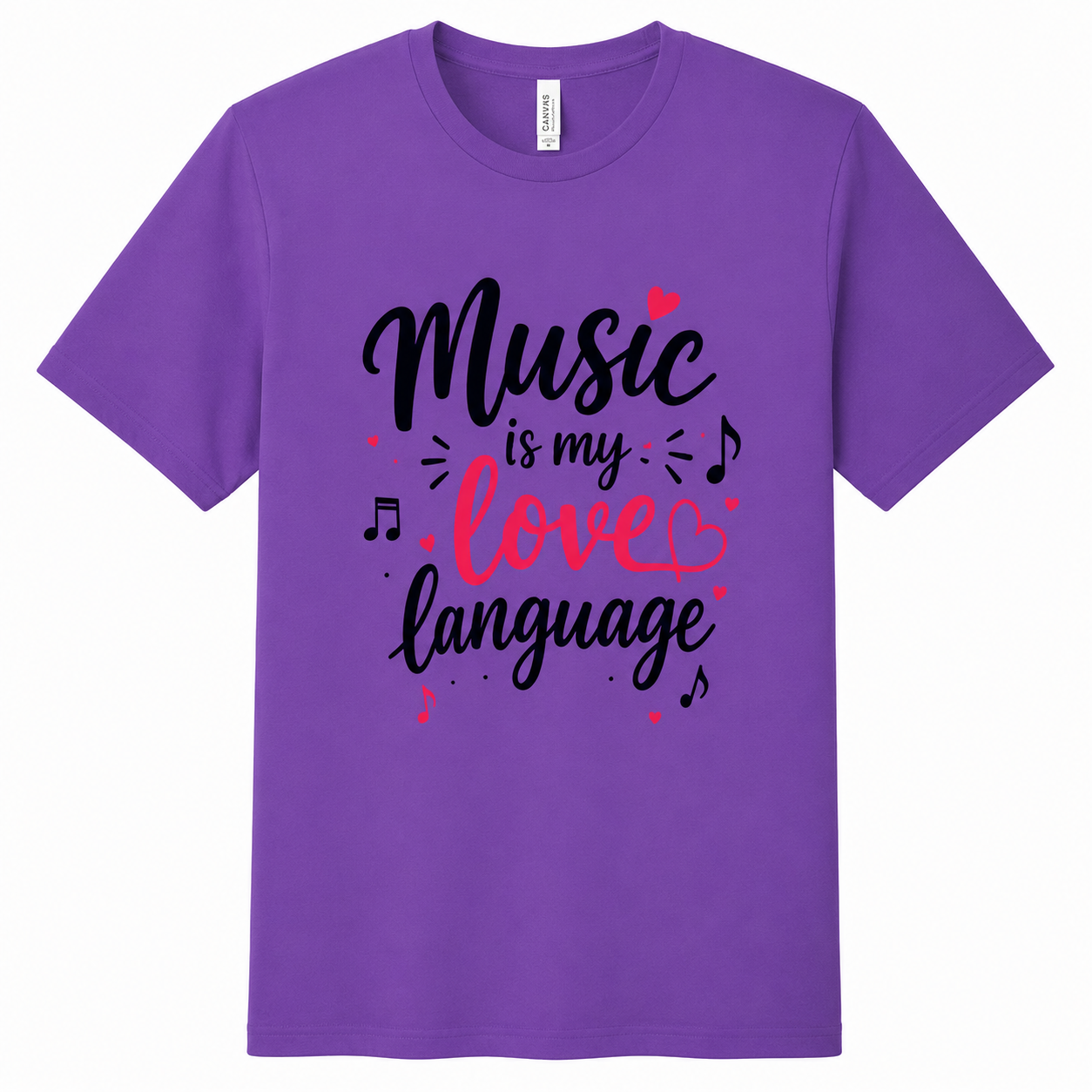 Music is My Love Language Tee